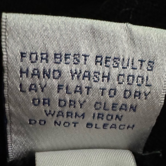 Peter Millar Merino Wool Silk Blend V-Neck Pullover Sweater Black Size XL - Picture 15 of 15